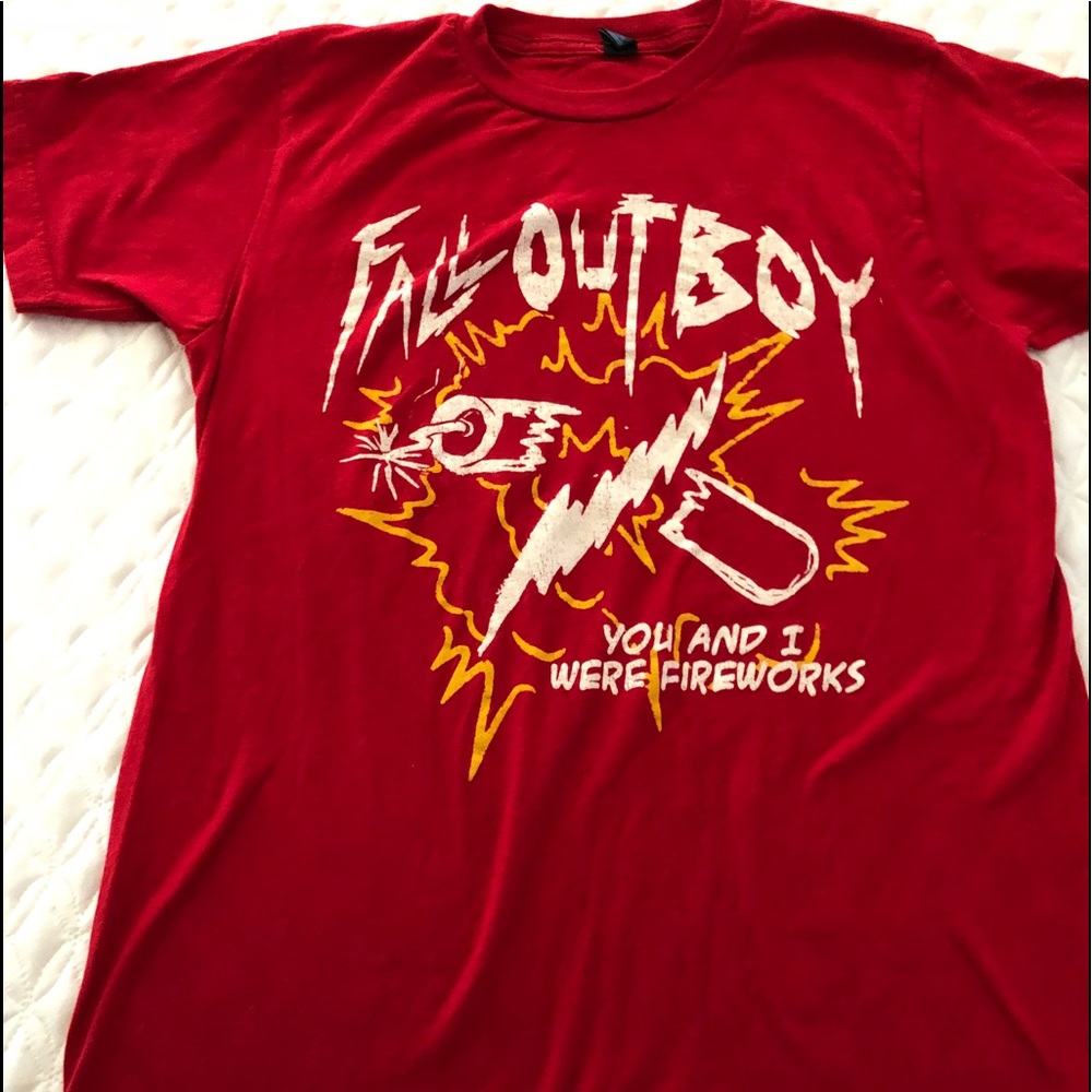 Fall Out Boy Band Tee SZ M